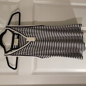 Anthropology Blue white and striped tank (  rand new and still has tags)